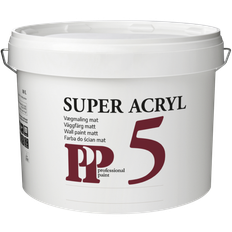 PP Acrylmaling Super 5 S0500-N/Råhvid 10 L