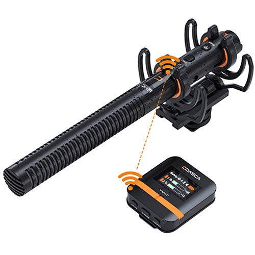 Trådlös Shotgun Mikrofon