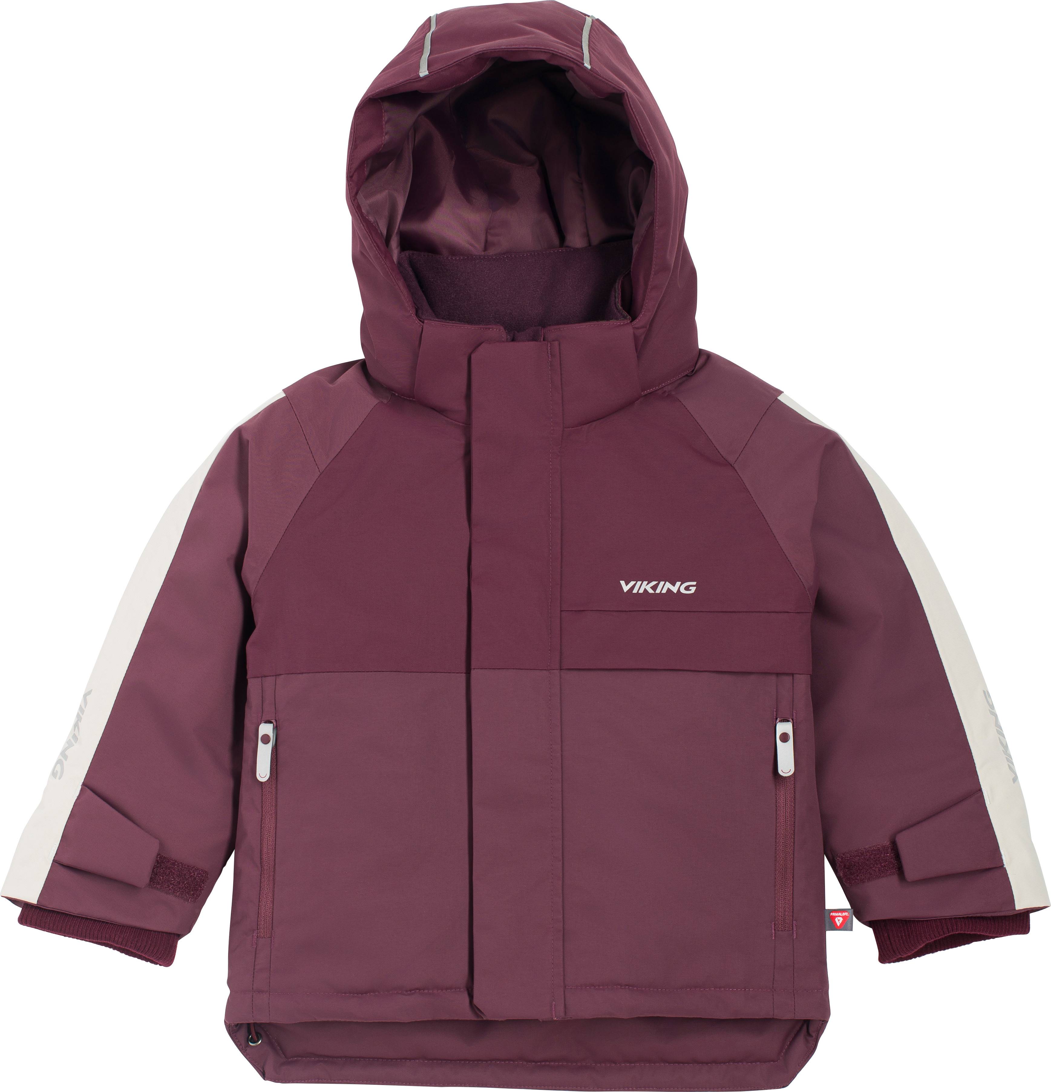 Viking Footwear Kids' Play Winter Jacket Thermal Plum, 122