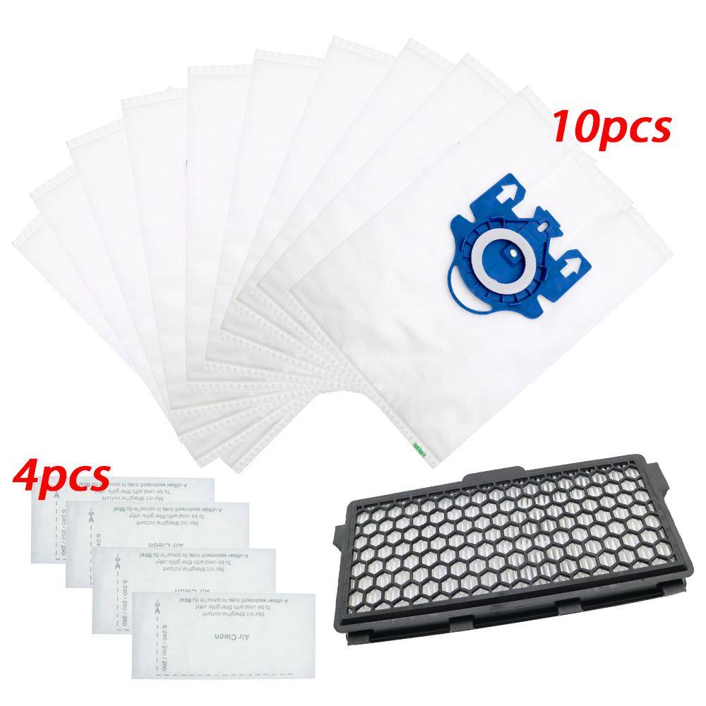 HEPA-filter Motorskydd Dammsugarpåsar för Miele Dammsugarpåsar 3D GN S5000 S8000 Complete C2 C3 S5 S8 SF-50 Reservdelar