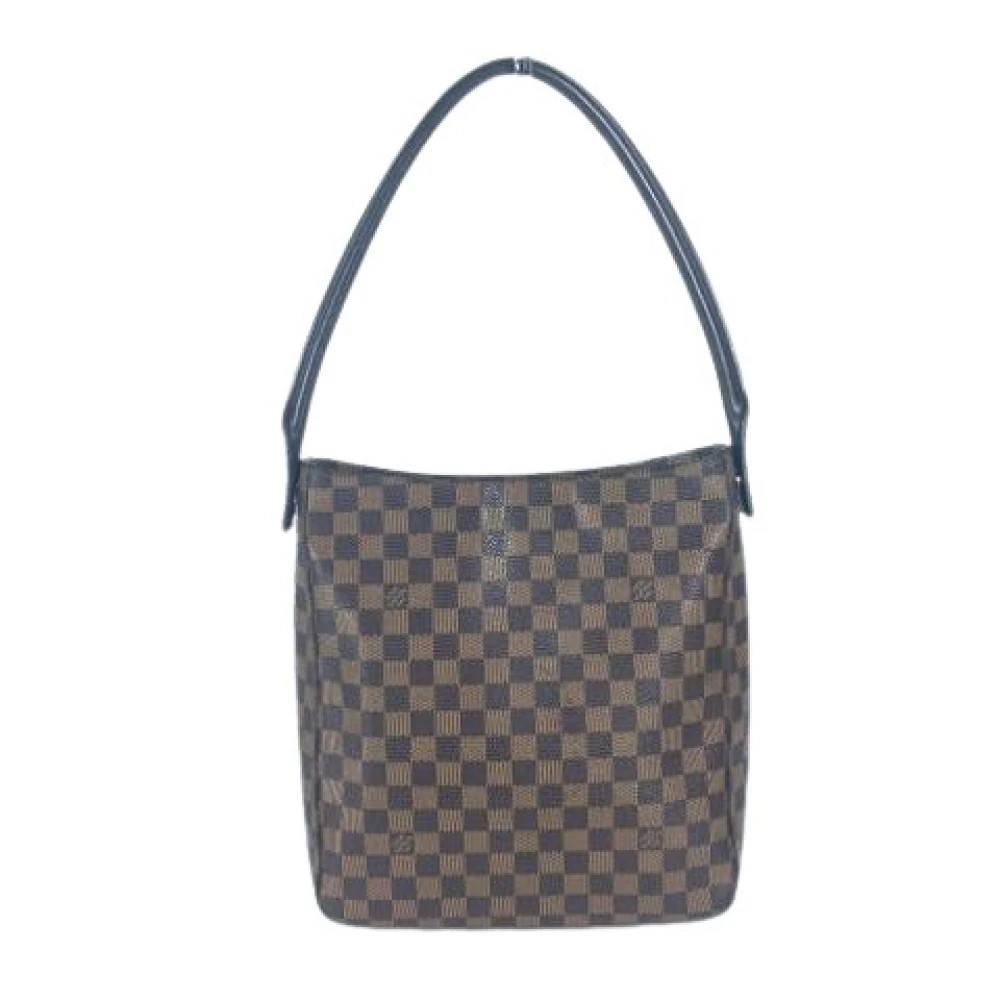 Louis Vuitton Vintage - Pre-owned Damier Canvas Axelremsväska Vintage - Dam - ONE Size -