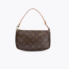 LOUIS VUITTON Monogram Pochette Accessoires - Brown