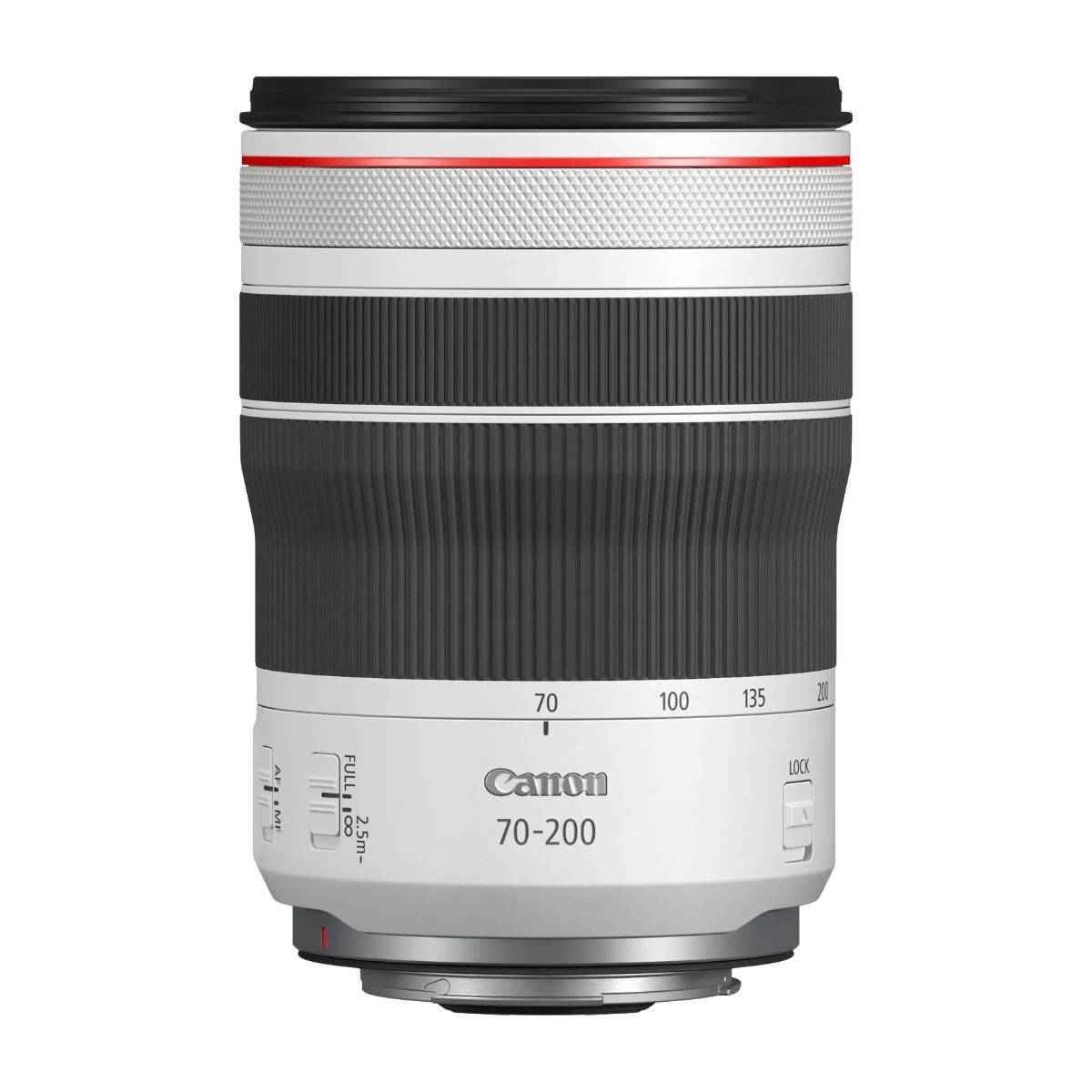 Canon Rf 70-200 mm F/4 L Is Usm-objektiv, vitt