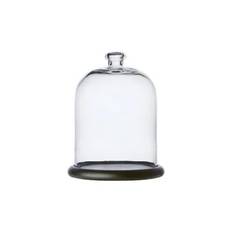 Fat & Glaskupa Bella, Ø14 cm, Svart & Klar - Affari