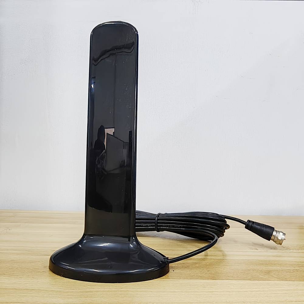 TEMU 2025 Release Indoor Digital Tv Antenna, Supports 4k Full Hd Smart And Older Tvs With 10ft Coaxial Cable