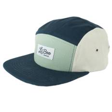 Lil' Boo Copenhagen - Organic Block cap - Navy - str. 2-4 år