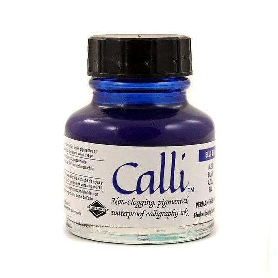 Kalligrafitusch Blue