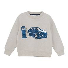 Minymo Sweatshirts - Beige Melange - Minymo - 2 år (92) - Sweatshirt