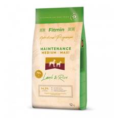 FITMIN hund medium maxi lamm ris 12 kg
