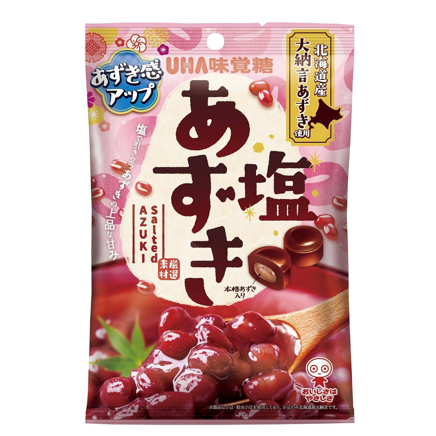 UHA Mikakuto Saltade Azuki 109g6 påsar brown