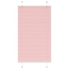 Plisserad persienn rosa 70x100 cm tyg bredd 69,4 cm polyester