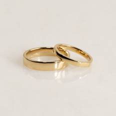 FLAT COMFORT WEDDING BAND - Combined Listing - Sisi Copenhagen
