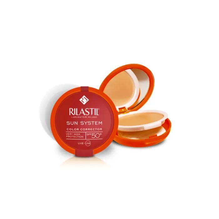 Rilastil Sun System Uniform Compact Cream Spf50 Nyans 02 Dore 10g
