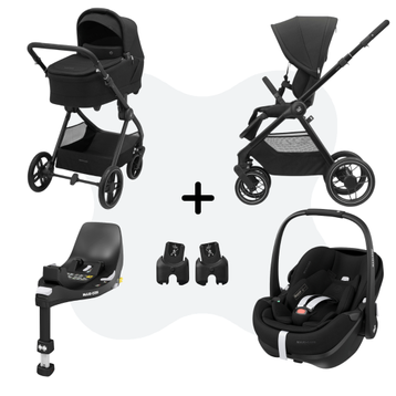 Maxi-Cosi Oxford Plus 4-in-1 Travelsystem Twillic Black - Pebble Pro 2