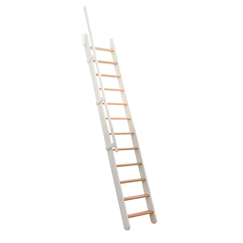 Minka Flexiblo Hemsestige i hvid/eg m/udtræksbeslag