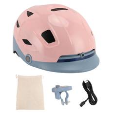 Smart Bluetooth Bike Helmet with Turn Signals Built in Speakers Microphone Smart Cycling Helmet for