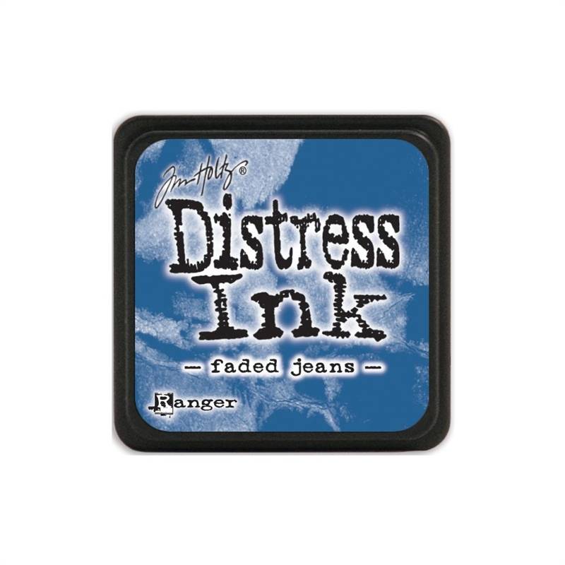 Tim Holtz/Ranger - Distress Mini Ink Pads - Faded Jeans