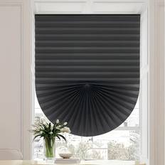 TEMU 1pc Cordless Light-filtering Blackout Curtain Pleated Window Curtain Pleated Window Paper Curtain Light-filtering Venetian Blind Temporary Portable Window Cover Home Decor