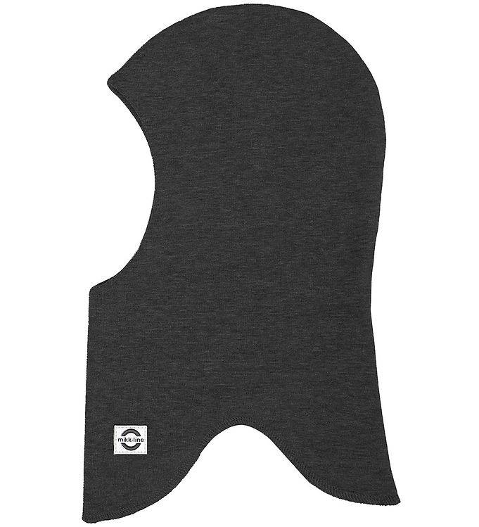 Mikk-Line Elefanthue - Noos - 2-lags - Dark Grey Melange - Mikk-Line - 98/104 - Elefanthue - dobbelt
