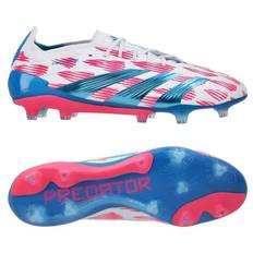 adidas Predator Elite FG Reemergence - Vit/Blå/Rosa - Gräs (FG) - ['Vit'] (39⅓)