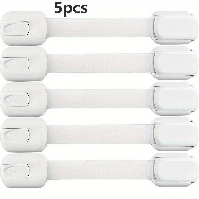 Plastic Child Lock, Safety Cabinet Lock, Adjustable Multifunctional Drawer Safety Lock, Door Lock Design To Prevent Children From Getting Stuck