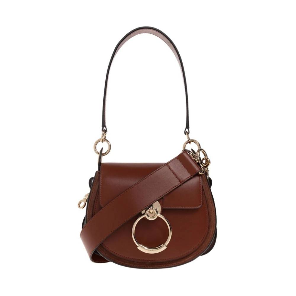 Chloé Small Tess Taske - Tasker - Dame - Brun - ONE SIZE - Uld
