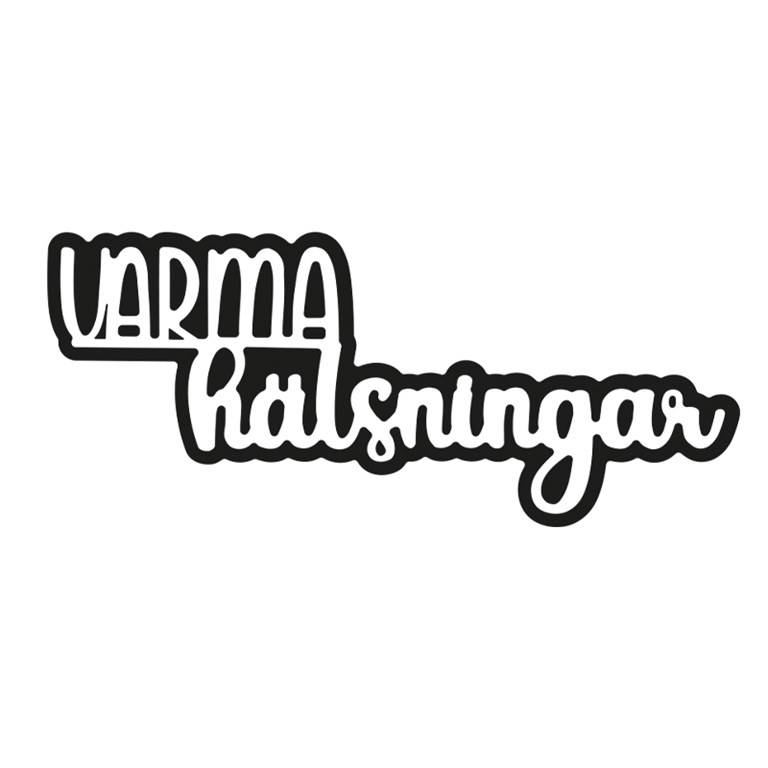 PY Hobby Dies - Varma hälsningar - Med Bakgrund - 7 x 2,8cm
