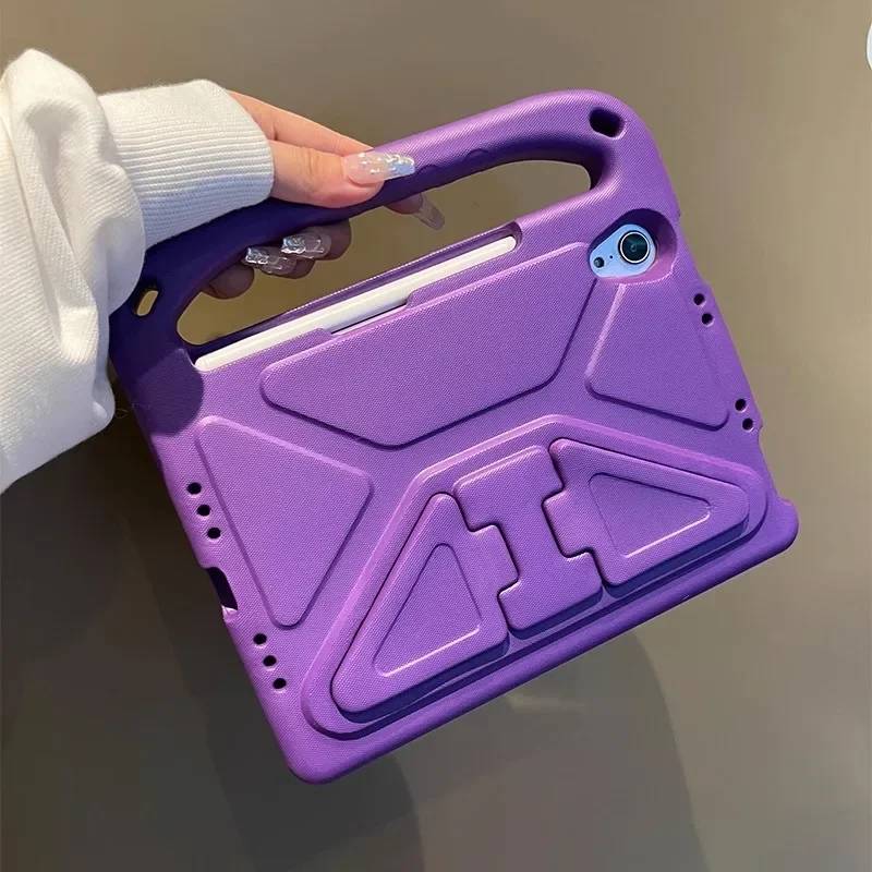 EVA Tablet Cover for New IPad 11th Gen A16 10th 9 8 7 Th 10.2 Pro 11 Air 11 13 M3 2025 Mini 7 6 5 4 3 Stand Shockproof Kids Case