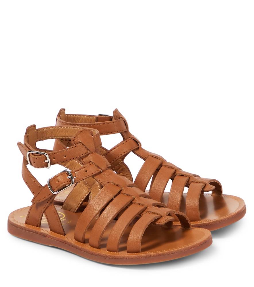 Pom d'Api Sandalias Plagette Gladiator de piel - marrón - EU 26