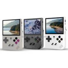 New ANBERNIC RG35XX Plus 3.5 inch ips screen vertical portable handheld retro handle handheld game console with TV