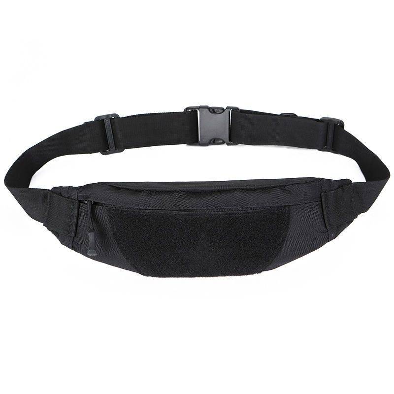Men's Multifunctional Outdoor Tactical Waist Bag Waterproof and Wear-resistant Messenger Bag Canvas Bag Invisible Running Mobile Phone Bag One Size