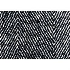 Skriver Collection - Måtte - TrendMat Delux - Herringbone - sort - 150x200 cm