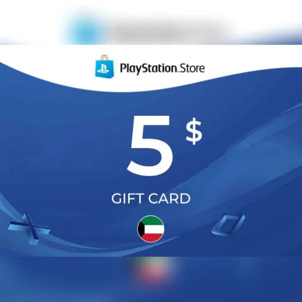 PlayStation Gift Card 5 USD - KUWAIT