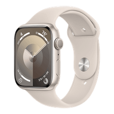 Apple Watch Series 9 4G - Aluminium/Sport Band 41 mm / Nyskick / Starlight