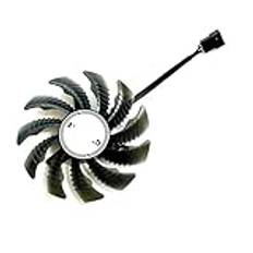 Datorkomponenter 78MM Cooler Fan Replacement RTX3060 Compatible with RTX 3050 3060 Ti GAMING Graphics Card Cooling(B)