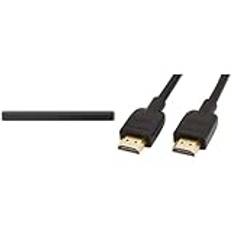 Sony HT-SF150 2-kanalig soundbar med Bluetooth - svart & Amazon Basics HDMI-kabel, 18 Gbit/s, hög hastighet, 4K vid 60 Hz, 2160p, Ethernet-förberedd, 0,9 m, svart