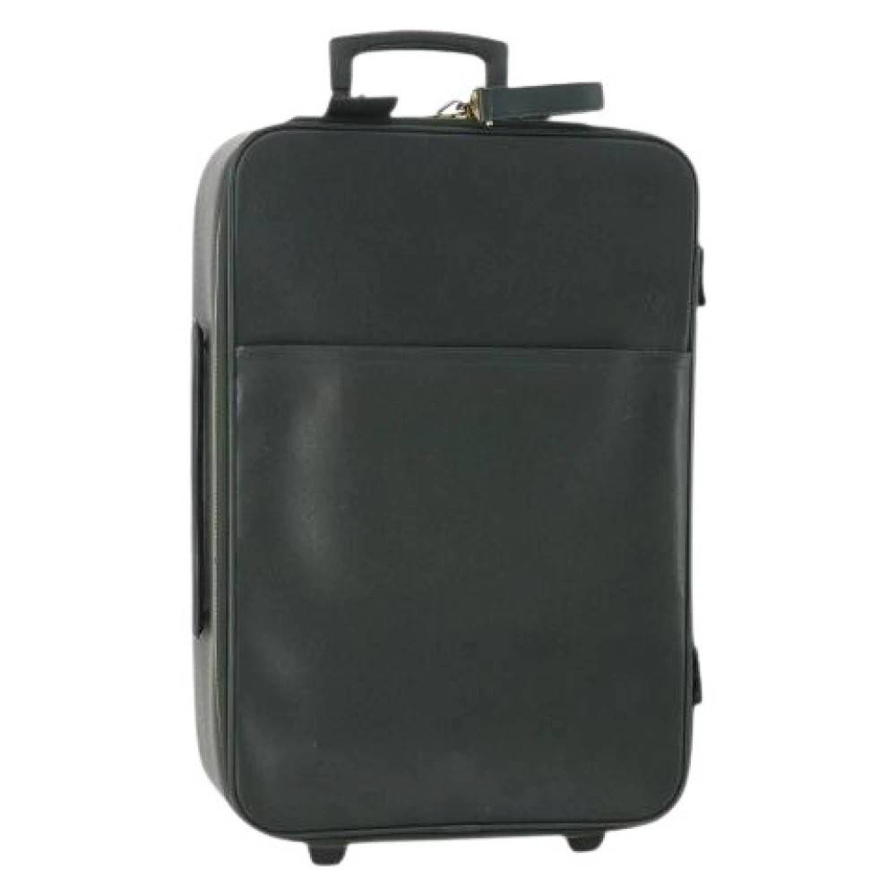 Louis Vuitton Vintage Pre-owned Suitcase - Vintage - Dame - Grøn - ONE SIZE - Læder
