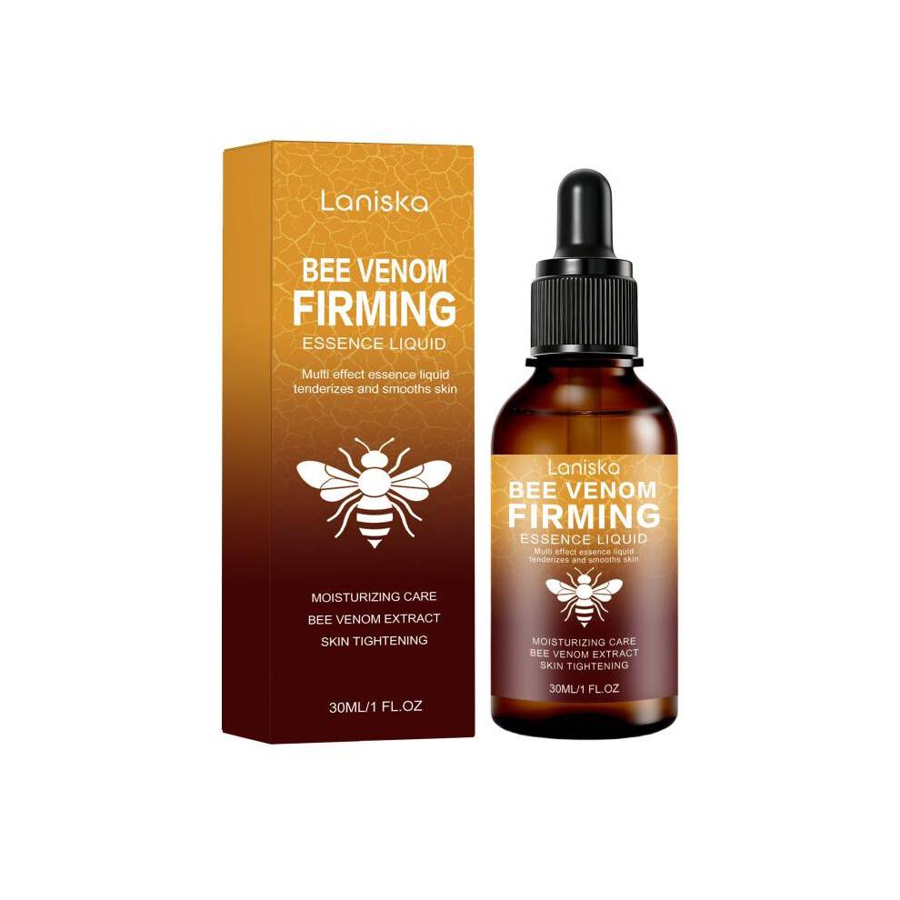 LANISKA Bee Venom Massage Serum Daily Gentle Glow Moisturizing Face Skin Texture Refreshing