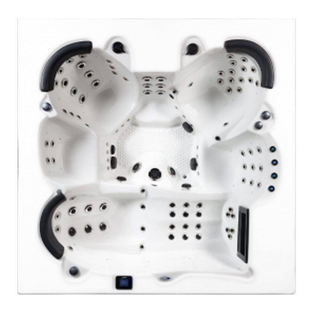 Portcril Spabad Prime XL Vit 110 Jets 6 Personer