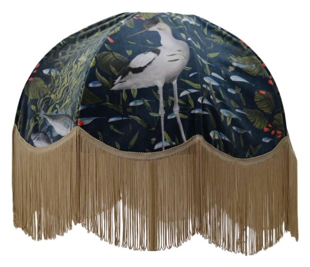 Heron Takskärm Ø35cm Guldfrans