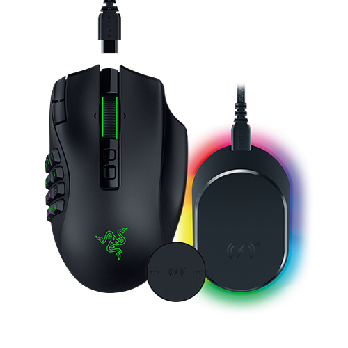 Razer Naga V3 Pro - Black + Mouse Dock V2 Pro