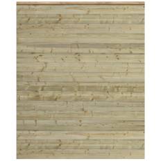 Plus profilhegn Plank PEFC 174x203 cm inkl. topafslutning