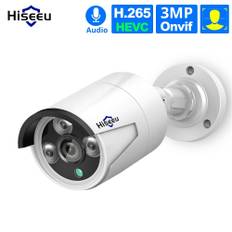 Hiseeu HB612 HB613 1536P 3.0MP POE Mini Bullet IP-kamera ONVIF P2P IP66 Vattentät Utomhus IR-CUT Nattsynskamera