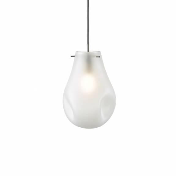 Soap Pendel Large Frosted/Brushed Silver
