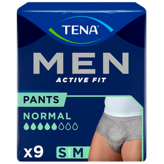 Tena Men Active Fit Grey S/M Pants (9 stk)