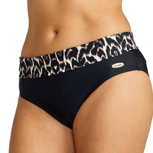Damella Veronica Basic Foldable Brief - Leopard - 48