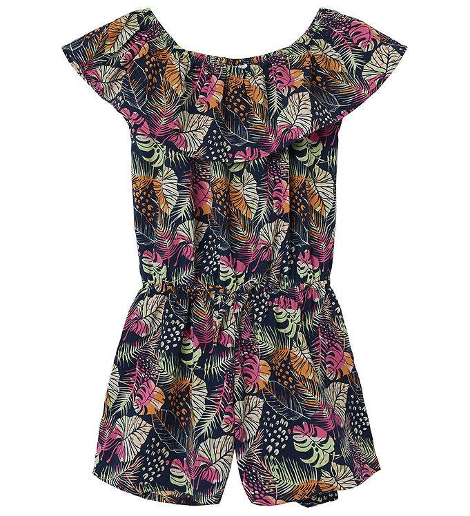 Name It Jumpsuit - Noos - NkfVianya - Marinblå Kavaj/Färsk Topp - Name It - 7 år (122) - Jumpsuit