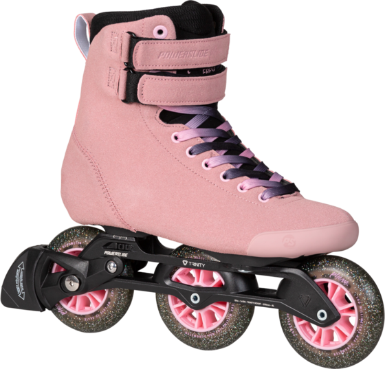 Powerslide Fresa 100 Rullskridskor Inlines Rosa - EU 40