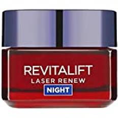 L'Oreal Paris Revitalift Laser Face Moisturiser, X3 Triple Action Anti-Aging Night Cream Mask med Pro Retinol, Hyaluronsyra och Vitamin Cg – 50 ml