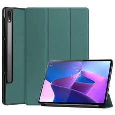 Høj kvalitet Lenovo Tab P12 Pro etui- Grønt